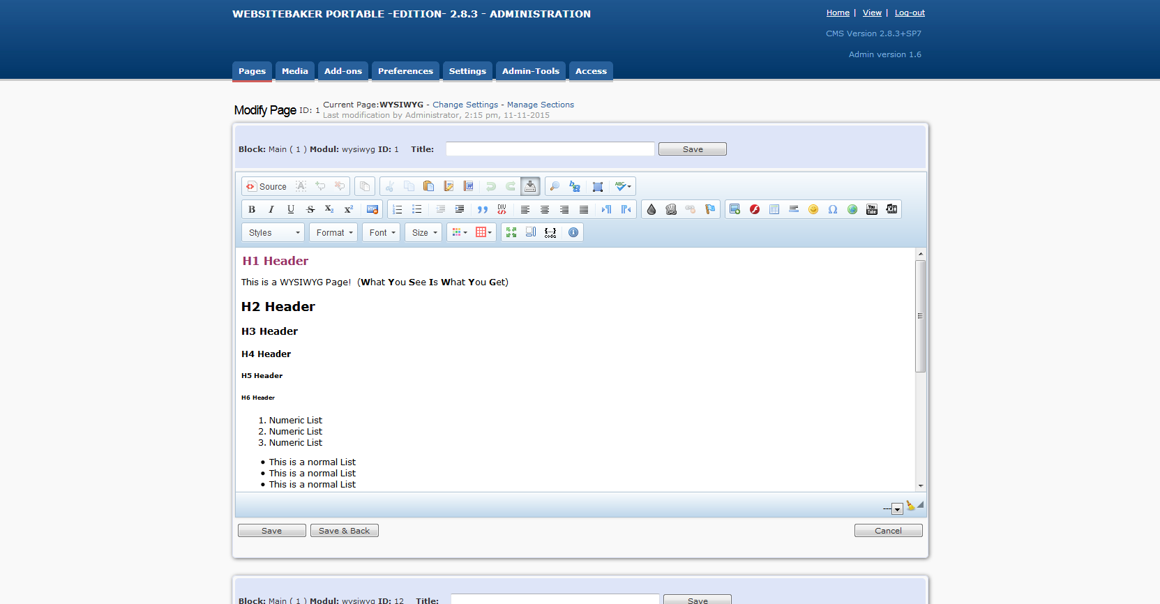 Argos Theme in WB 2.8.3 SP 7 Portable